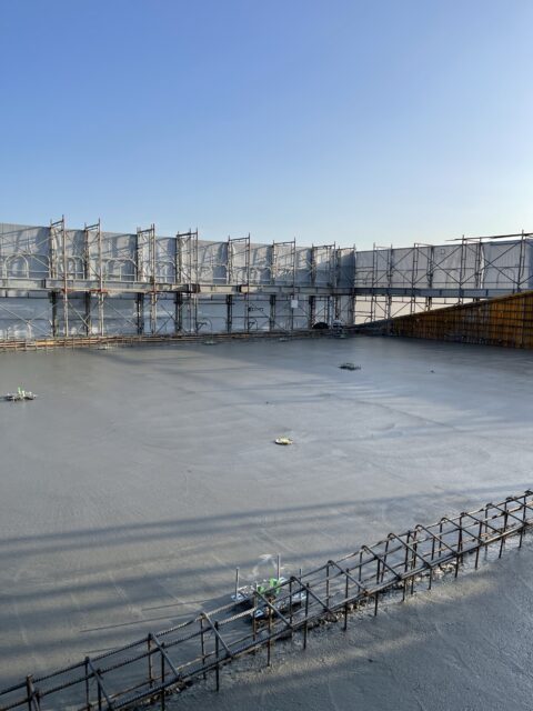 左官仕上げ（金鏝一回）