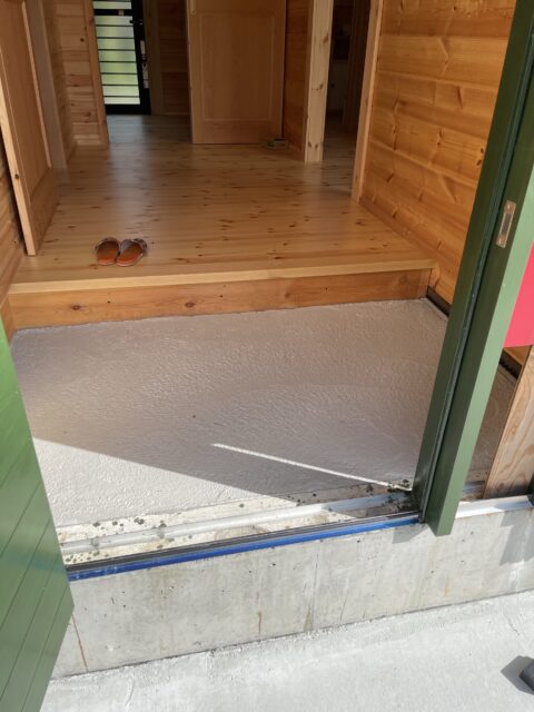 防府市ログハウス新築工事