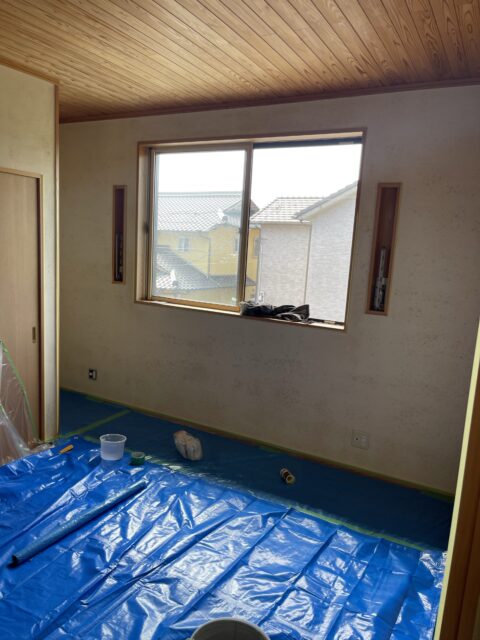 周南市住宅内装壁リホーム工事